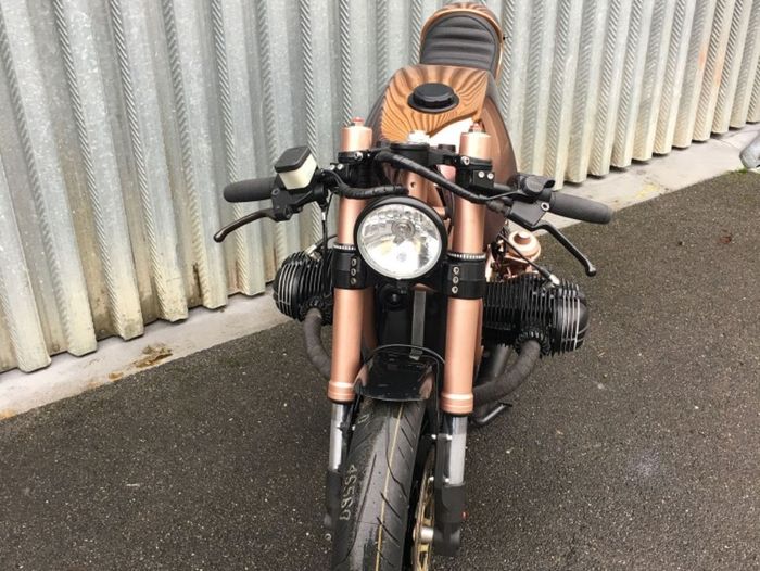 BMW R100 custom cafe racer milik Vincent Degano