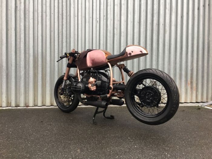 BMW R100 custom cafe racer milik Vincent Degano