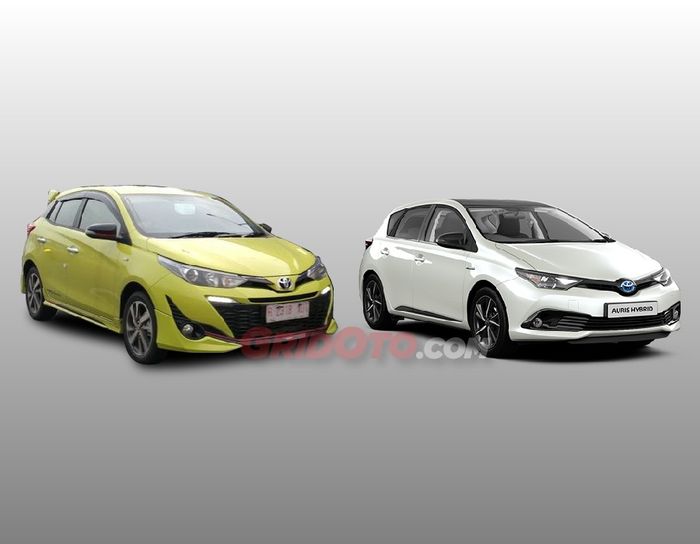 Desain Toyota Yaris vs Auris