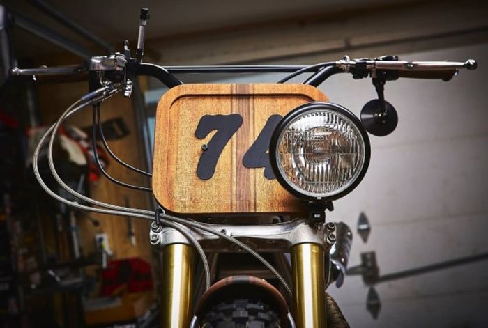 BMW R90 custom scrambler dari Garage Sherrif