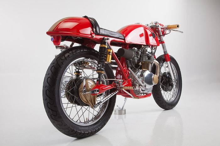 Honda CL350 custom cafe racer dari JMS Custom