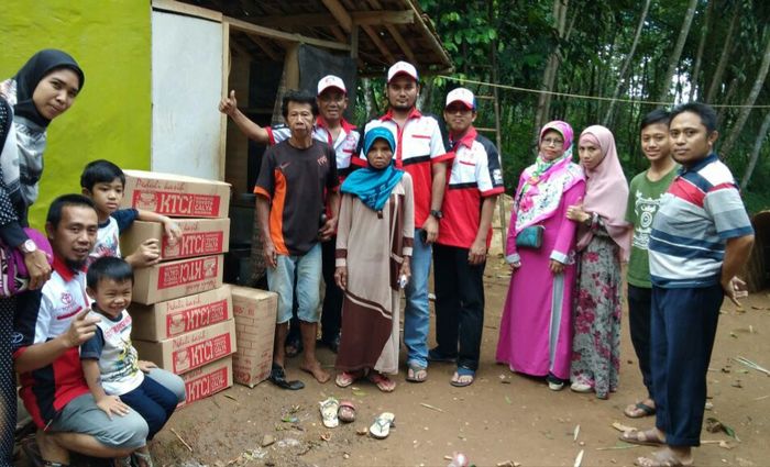Bantuan KTCI diberikan ke korban kebakaran Rumpin, Bogor, Jawa Barat