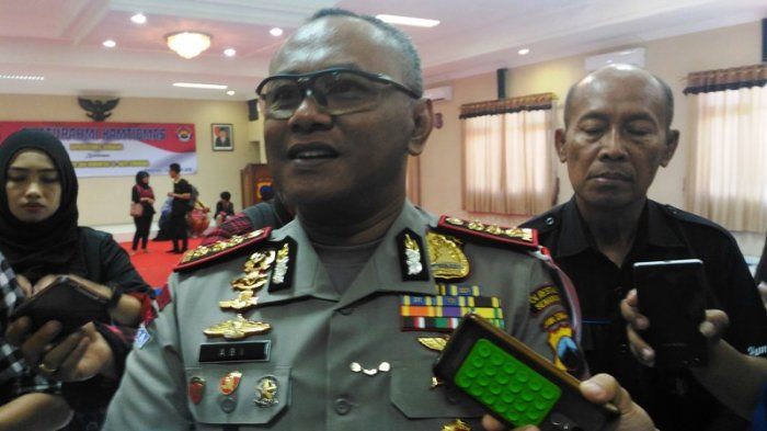 Kapolrestabes Semarang, Kombes Pol Abiyoso Seno Aji seusai mengisi silaturahmi kamtibmas di Polresta