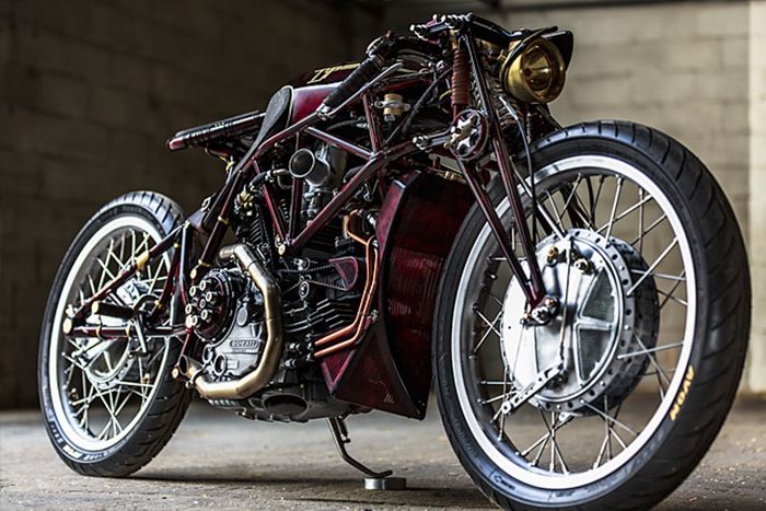 Ducati 900SS &ldquo;Typhoon&rdquo; custom dari Old Empire Motorcycles