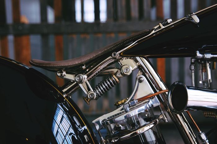 BSA 500 1949 custom dari Hazan Motorworks (Max Hazan)