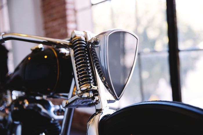 BSA 500 1949 custom dari Hazan Motorworks (Max Hazan)