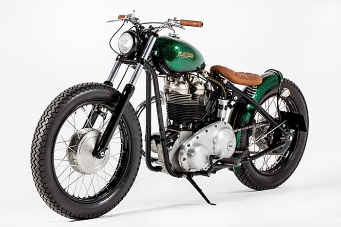 Matcless 3GLS 1960 custom bobber dari Rock Solid Motorcycles