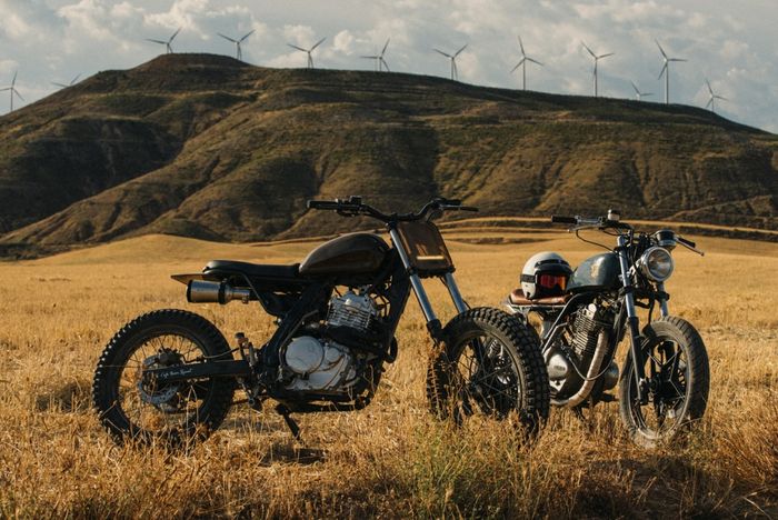 Honda NX650 &ldquo;LM-0&rdquo; custom tracker dari Dab Design dan Cafe Racer SSpirit