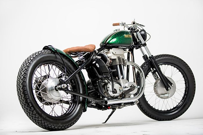 Matcless 3GLS 1960 custom bobber dari Rock Solid Motorcycles