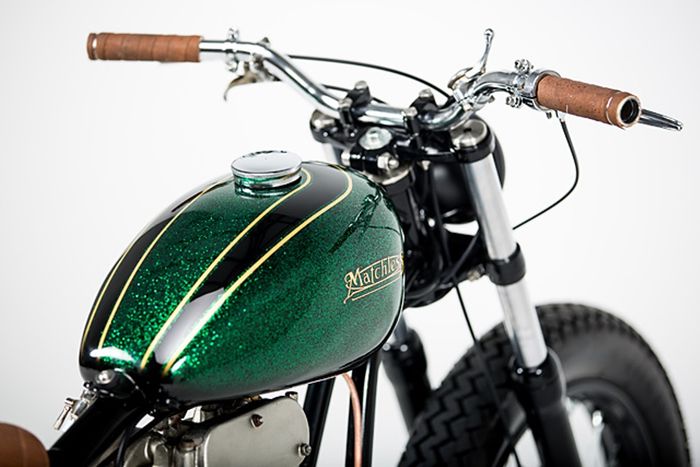 Matcless 3GLS 1960 custom bobber dari Rock Solid Motorcycles