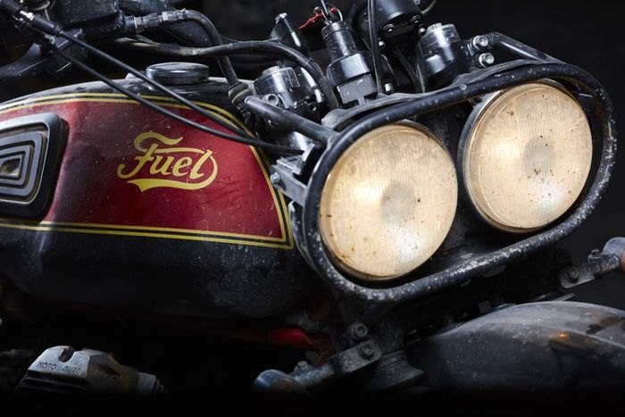 Moto Guzzi V65 TT custom desert racer dari Fuel Motorcyles