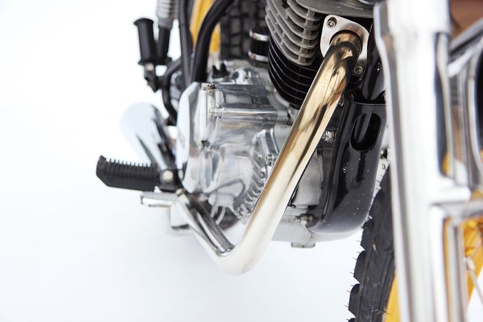 Yamaha SR250 custom street tracker besutan CMBL