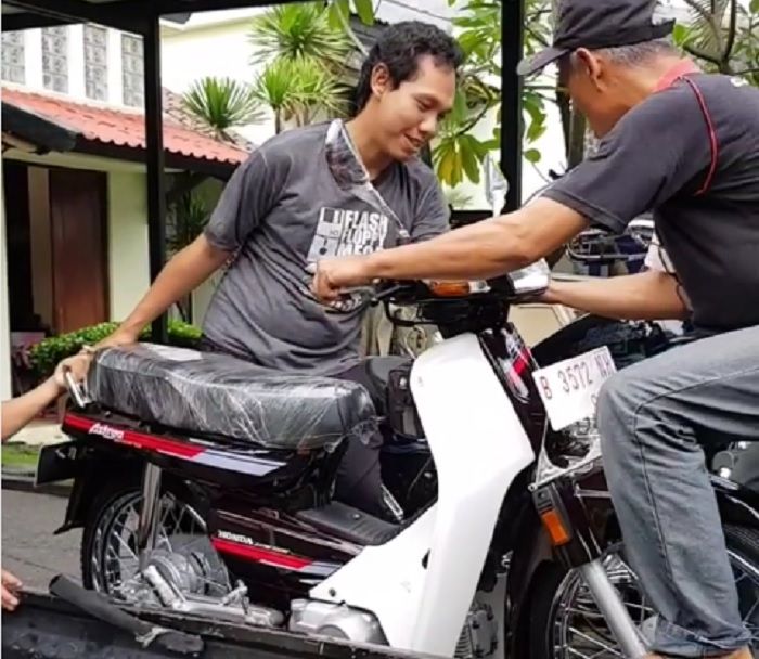 Honda Astrea Grand tahun 1991 yang laku Rp 80 Juta