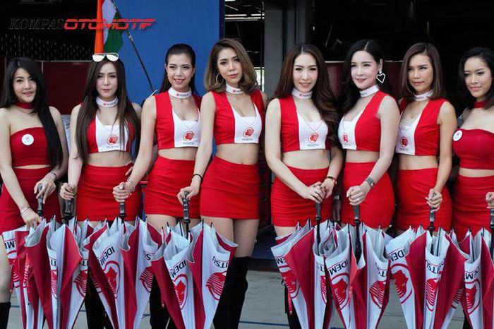 Umbrella Girl ARRC 2018 Seri Pertama di Thailand
