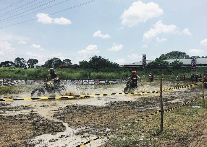 Trabas lumpur di Kicktengfest #4 2017