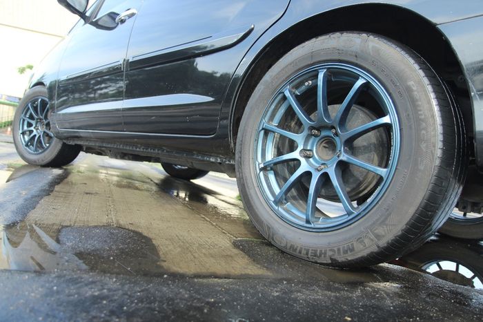 Pelek Advan RS jadi pilihan Hendri