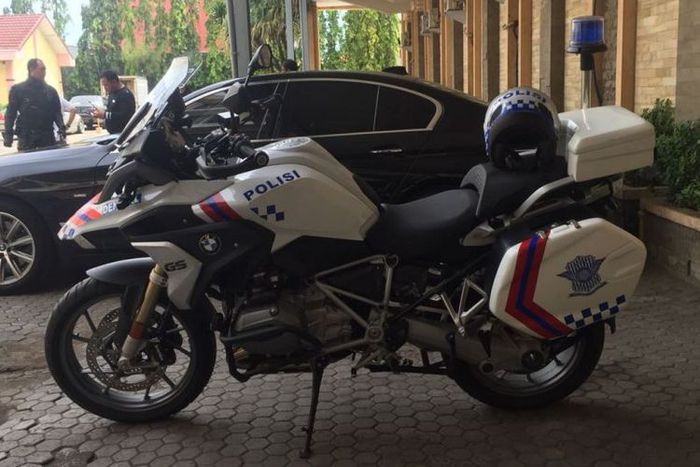 Moge BMW R 1200 GS milik Korlantas Polri
