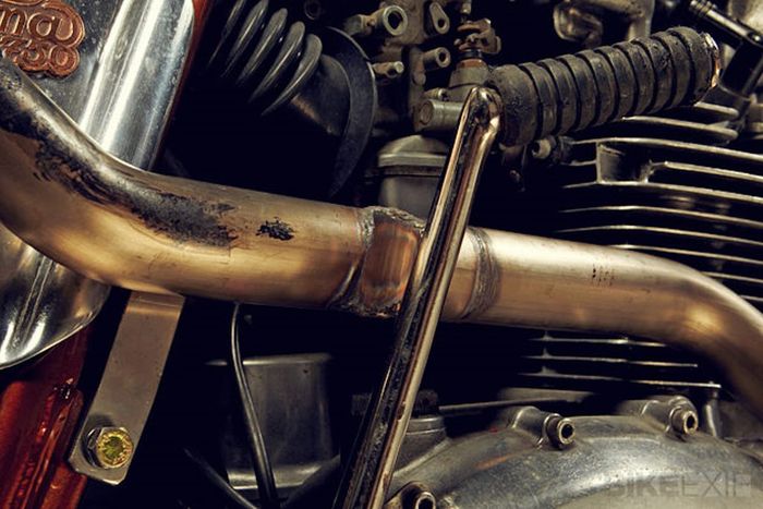 Kawasaki KZ750 custom vintage trail dari Valtoron