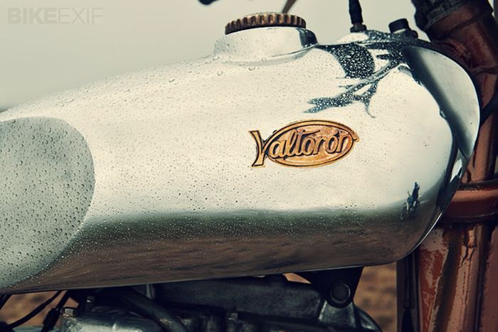 Kawasaki KZ750 custom vintage trail dari Valtoron