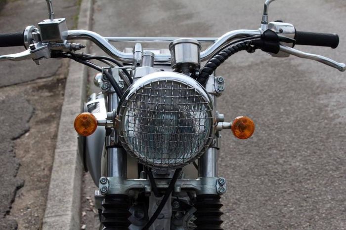 Honda Dominator custom scrambler dari Trevi Carrozerria Officina