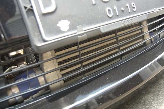 Intercooler sembunyi di balik bumper depan