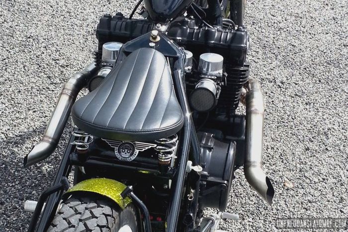 Honda CB750 custom bobber dari Ironbike Kustoms