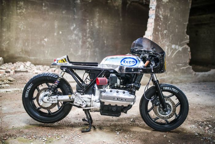 BMW K100 custom cafe racer hasil kreasi Vibrazioni Art Design