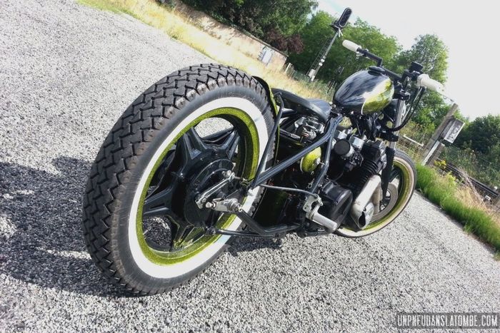 Honda CB750 custom bobber dari Ironbike Kustoms