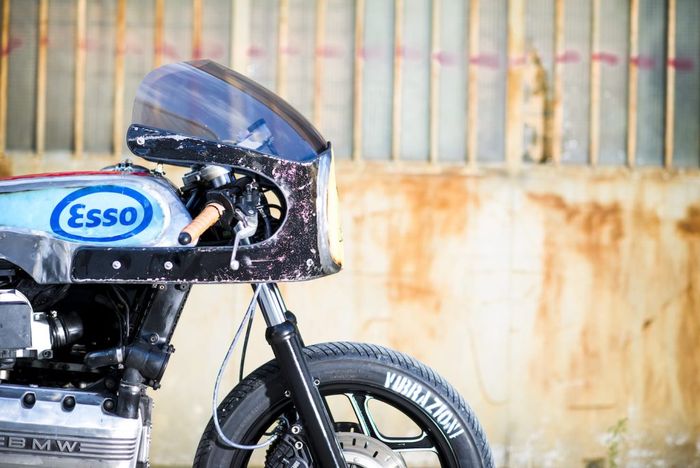 BMW K100 custom cafe racer hasil kreasi Vibrazioni Art Design