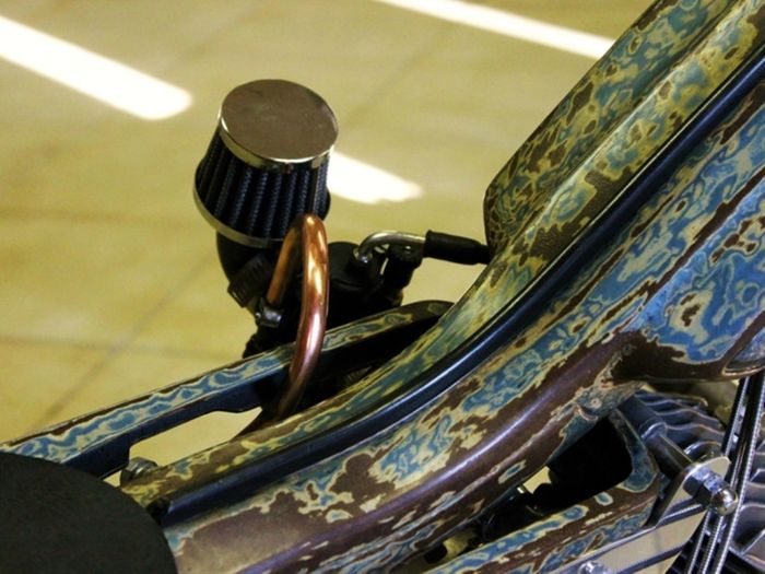 Choppy cub custom dari French Monkeys