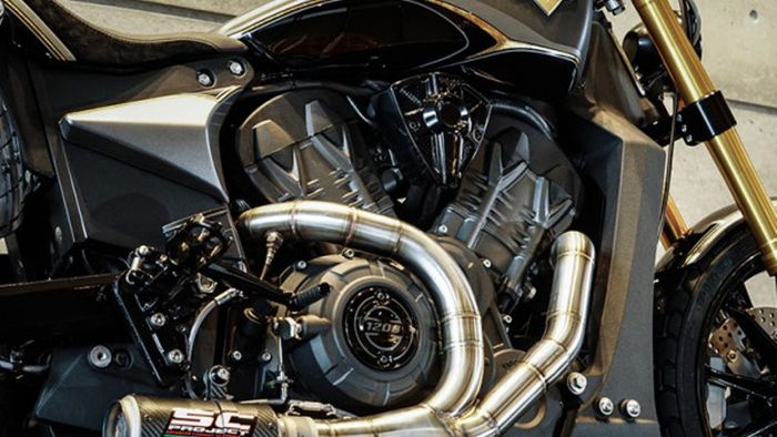 Victory Octane custom street tracker dari Victory Motorcycles Taiwan