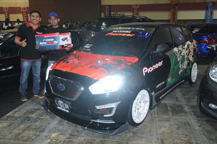Datsun Go Anom juara 1 di kategori Autovision Enthusiast