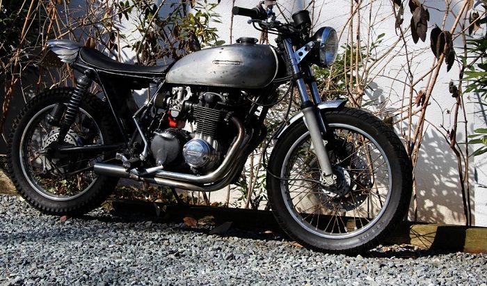 Honda CB550F custom City Scrambler