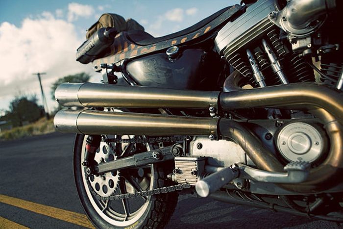 Harley-Davidson Sportster &ldquo;The Roach&rdquo;, rat bike sangar besutan Icon 1000