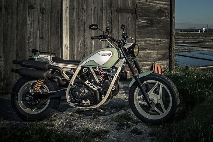Ducati Indiana custom street tracker dari Redonda Motors