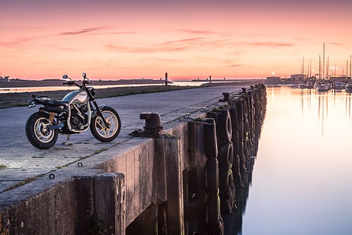 Ducati Indiana custom street tracker dari Redonda Motors
