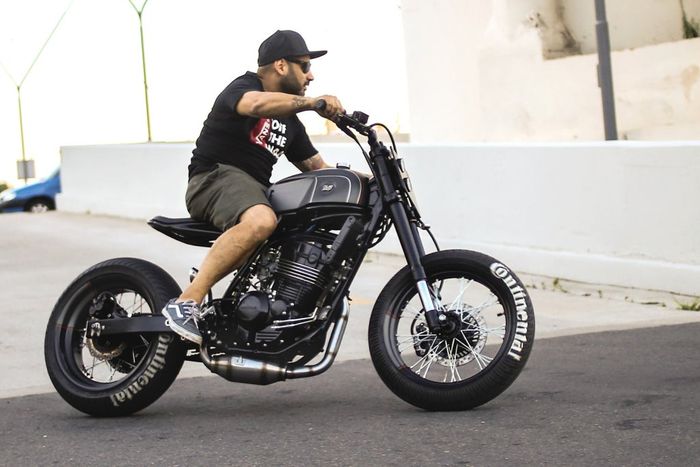 Honda XR250 &ldquo;Cobra II&rdquo; custom street tracker besutan Lucky Custom