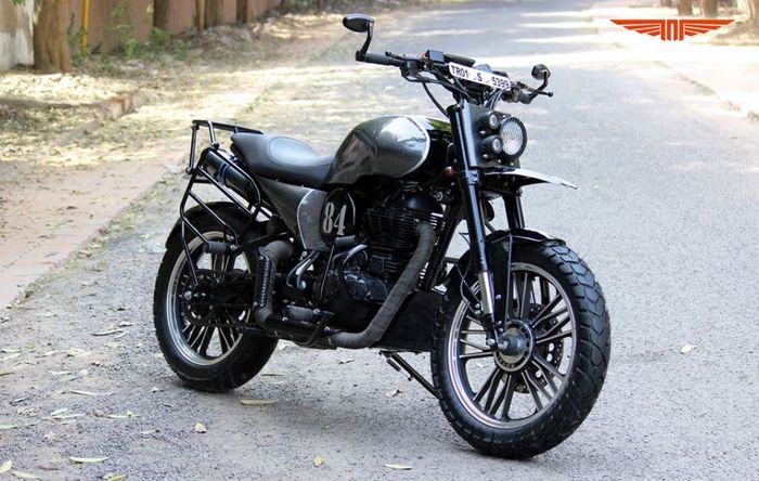 Royal Enfield Classic 500 custom sport touring dari TNT Motorcycle