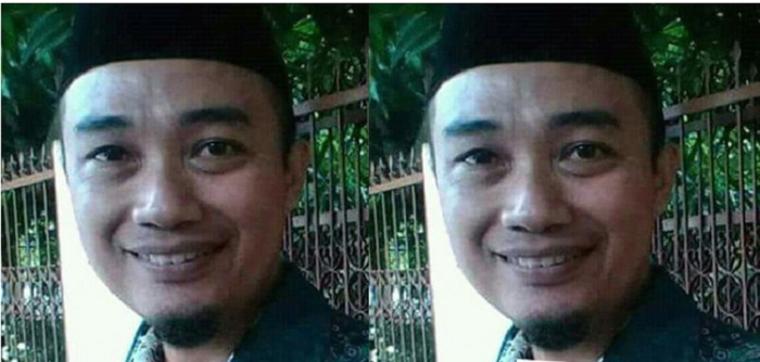 Tri Widiyantoro , sopir taksi online yang tewas setelah mengantarkan penumpang