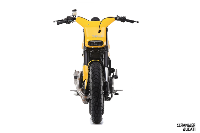 Ducati Scrambler custom flat tracker besutan Deus Ex Machina Milano