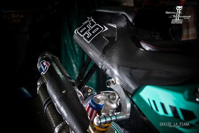 Harley-Davidson XR1200 modif ala MotoGP besutan Leonardo De Canio