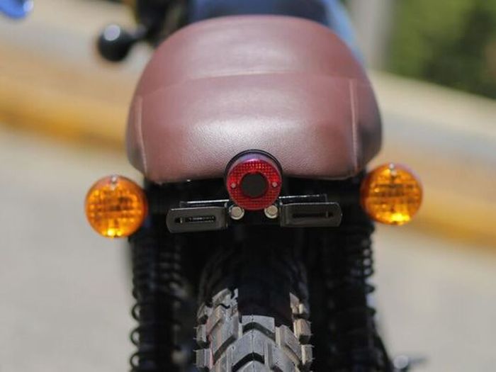 Kawasaki Boxer 150 custom scrambler besutan Allan Alejandrino