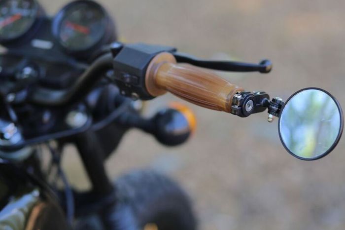 Kawasaki Boxer 150 custom scrambler besutan Allan Alejandrino