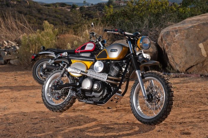 Yamaha SCR950 modifikasi scrambler besutan Jeff Palhegyi Design