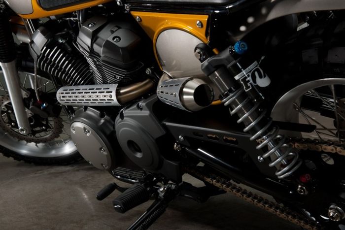 Yamaha SCR950 modifikasi scrambler besutan Jeff Palhegyi Design