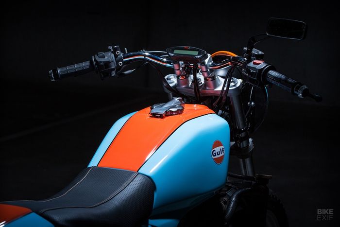 BMW F650 Funduro custom enduro classic besutan Andrew Rovenko