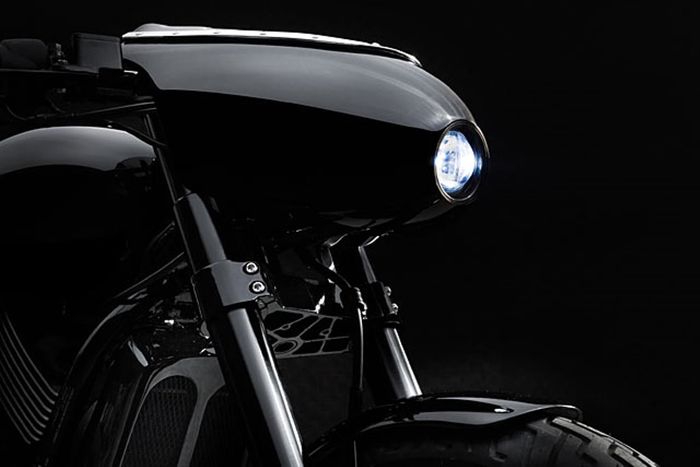 Harley-Davidson Street 750 &ldquo;Bobber Fett&rdquo; custom bobber dari Bandit9