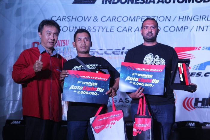 Para pemenang AutoLightUp 2018 di Jogjakarta