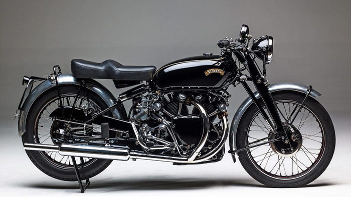 Vincent Black Shadow, salah satu jenis motor andalan anak cafe racer jadul