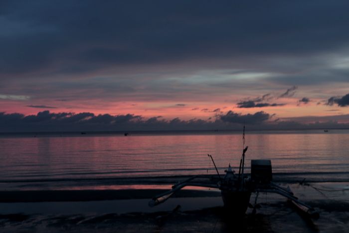 MAXI Tour de Indonesia Makassar- Tj Bira keindahan sunset  di pantai Bahari
